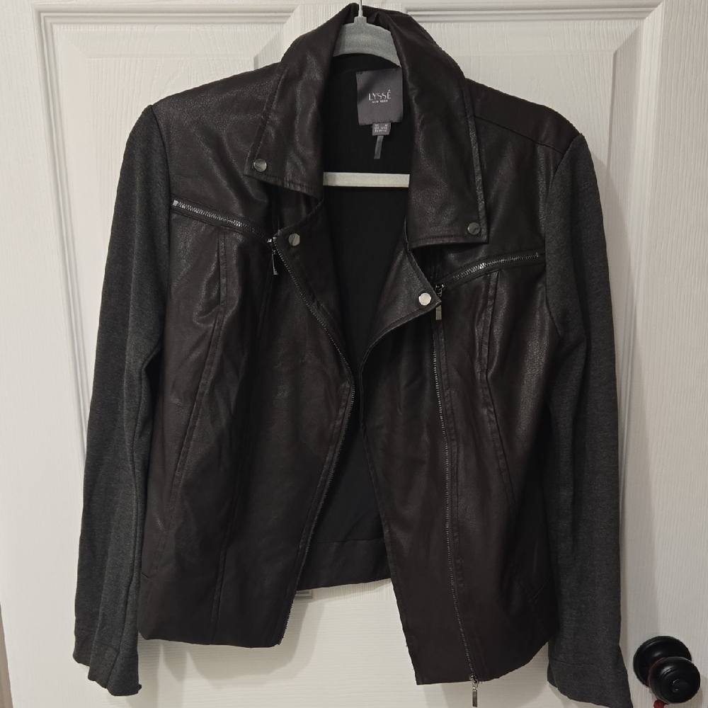 Lysse Moto Jacket Vegan Leather Medium